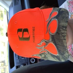 Al-Corn Clean Fuel Embroidered Camo Strap-on Hat Cap